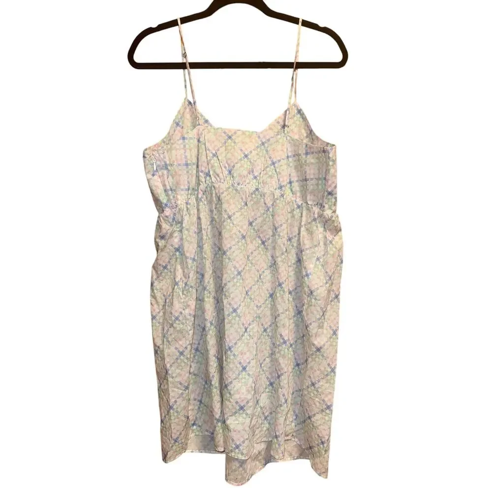 Frankie’s Bikinis‎ Djerf Avenue Airy Poplin Mini Dress in Cottage Meadow Medium